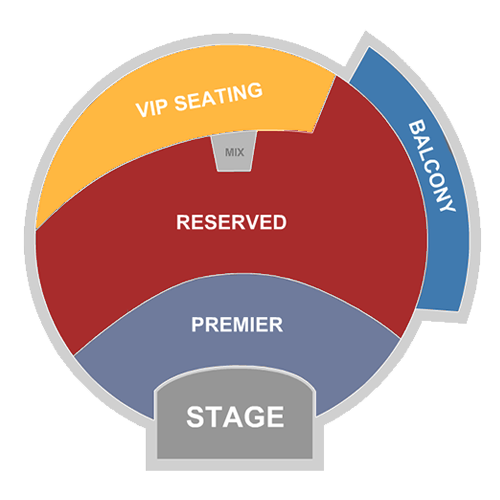 City Winery - Nashville Seatmap