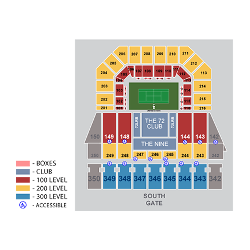 Hard Rock Stadium Miami Fl Seating Chart Two Birds Home