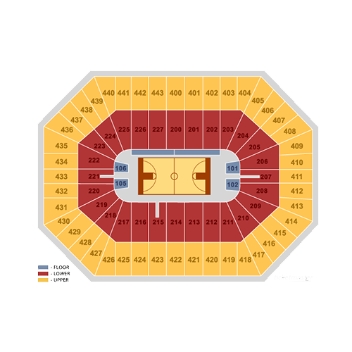 Bmo Harris Bank Center Seating Chart