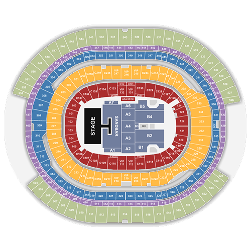 Sofi Stadium Concert Seating Chart