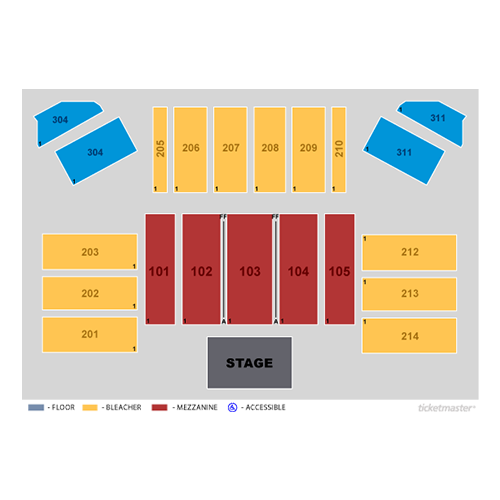 Red Rock Casino Seating Chart