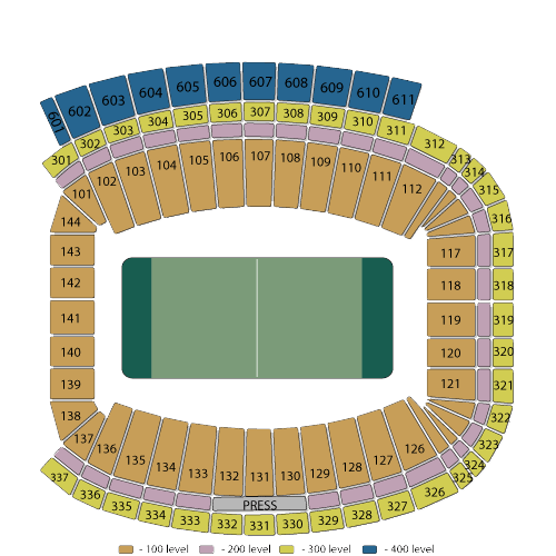 Georgia Football Seating Chart