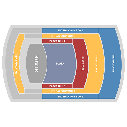 Perelman Theater Seating Chart