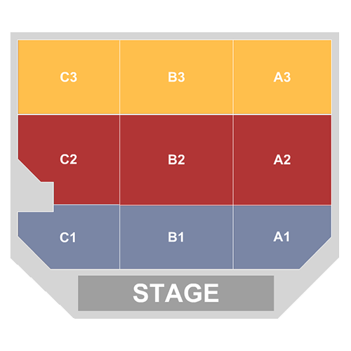 Seat Map for ERNEST (21+ Event)