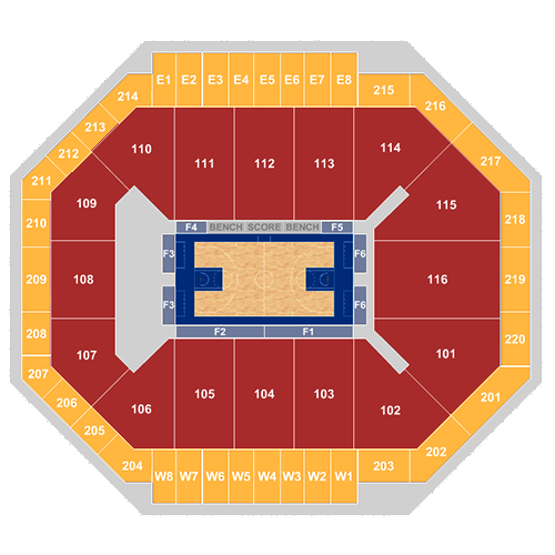 Chartway Arena Norfolk, VA Tickets, 2024 Event Schedule, Seating Chart