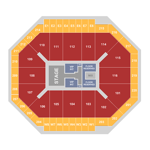 Chartway Arena - Norfolk, VA | Tickets, 2022 Event Schedule, Seating Chart
