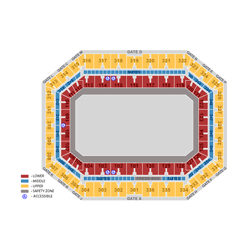 Syracuse Carrier Dome Seating Chart