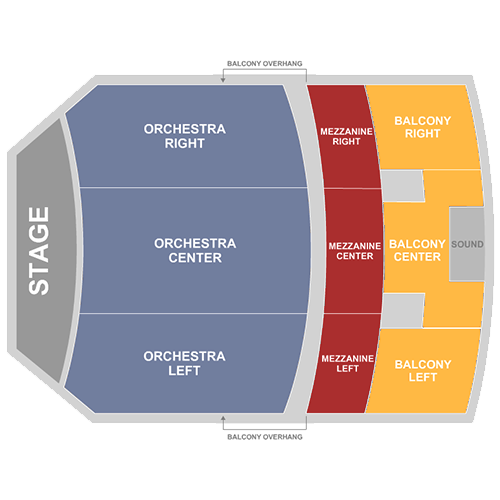 Capitol Center For The Arts Seating Chart
