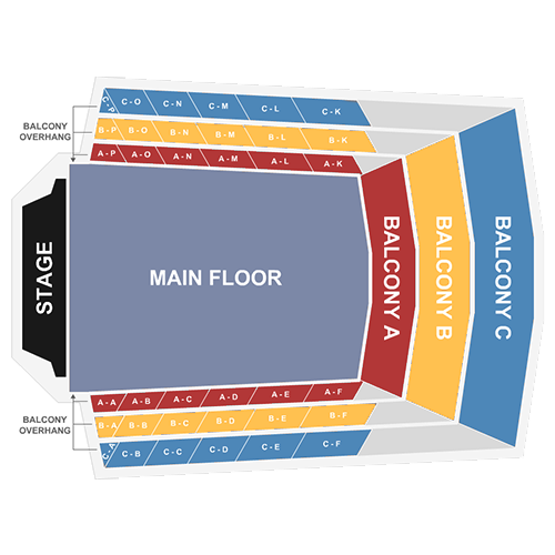 Orchestra Hall-MN Seatmap