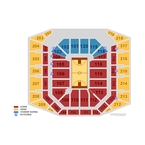Mizzou Arena Seating Chart With Row Numbers