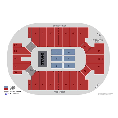 Cross Insurance Arena Portland Seating Chart