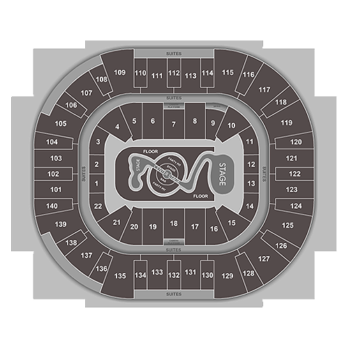 Justin Timberlake Seating Chart