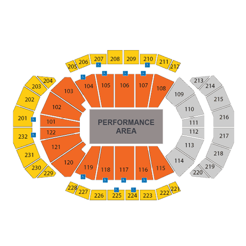 Sprint Center Seating Chart With Seat Numbers Awesome Home