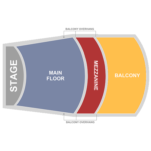 Elsinore Theatre Seatmap