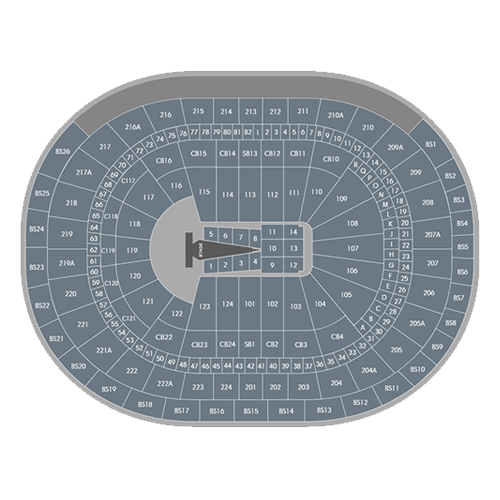 Share 127+ imagen wells fargo center seating chart with seat numbers