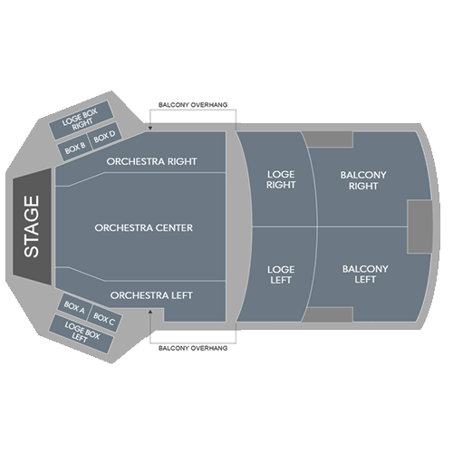 Paramount Theatre - VT Seatmap