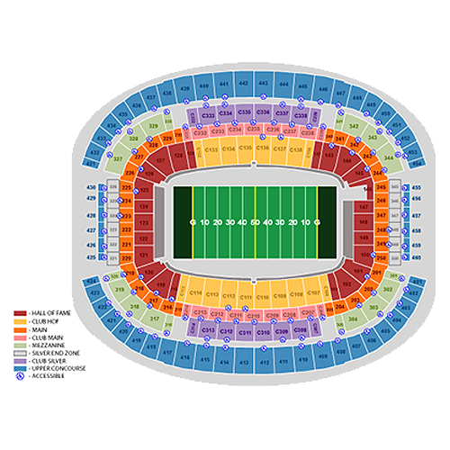 AT&T Stadium - Arlington, TX  Tickets, 2023-2024 Event Schedule, Seating  Chart