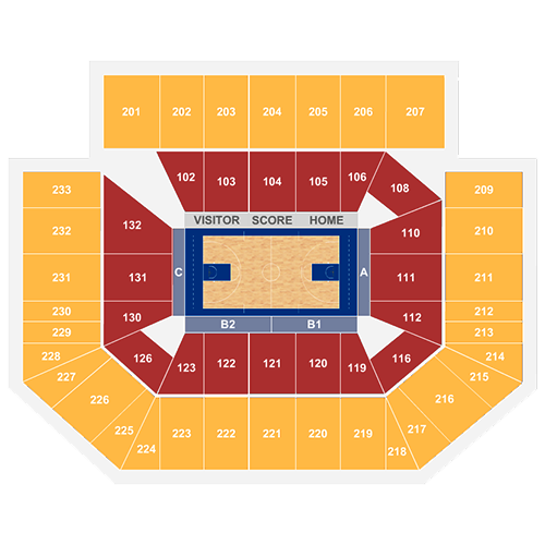 Halton Arena Seating Chart