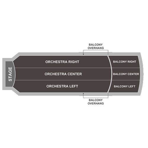 Arlington Music Hall Seatmap