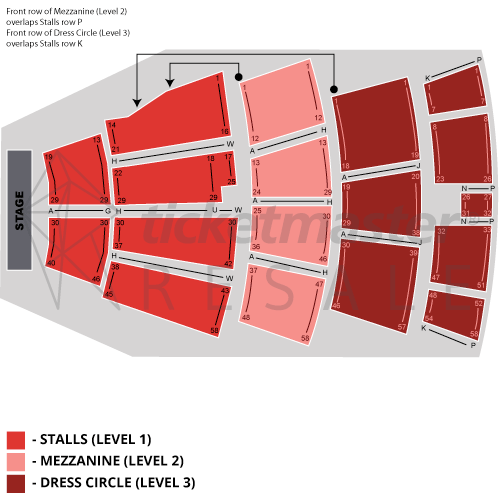 State Theatre Seating Chart Sydney | Elcho Table