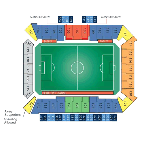 Philadelphia Union Stadium Seating Chart