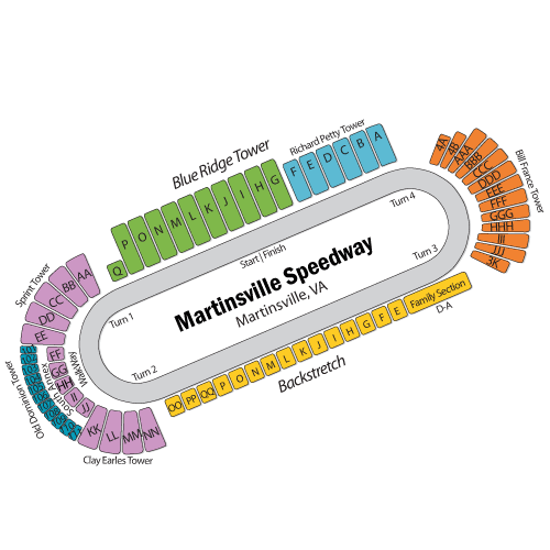 Martinsville Speedway Ridgeway, VA Tickets, 2024 Event Schedule