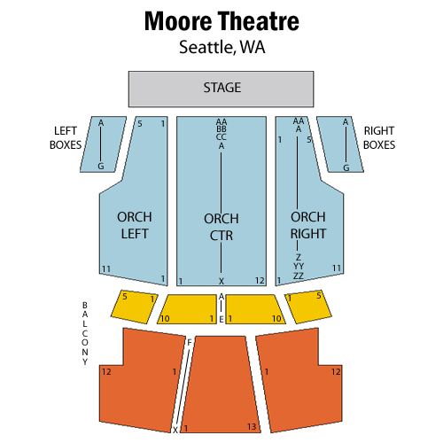 Moore Theater Seating Matttroy