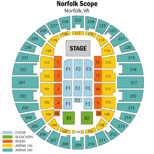 🗺 Seating chart