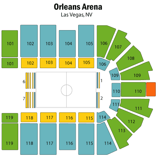 Las Vegas Invitational Tickets Orleans Arena No Parking Map Available
