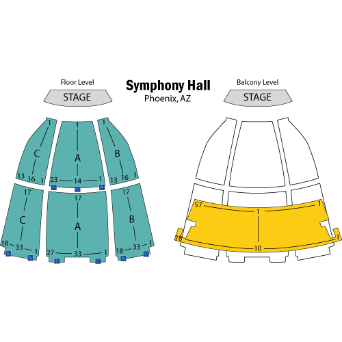 Phoenix Symphony Hall Seating Chart Pdf