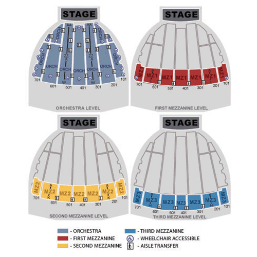Radio City Music Hall Seating Chart For Christmas Spectacular