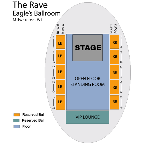 Eagles Club/The Rave/Eagles Ballroom - Milwaukee, WI | Tickets, 2023 Event  Schedule, Seating Chart