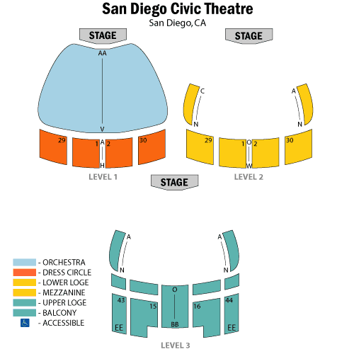 Evan Hansen Theater Seating Chart