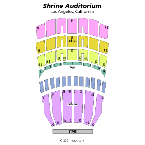 Shrine Auditorium Los Angeles, CA Tickets, 2024 Event Schedule