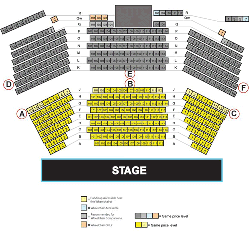 Sycuan Concert Seating Chart