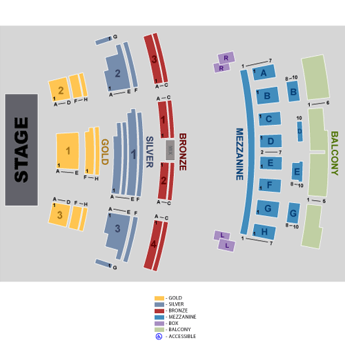 Principal 142+ imagen chicago theatre seat map In.thptnganamst.edu.vn