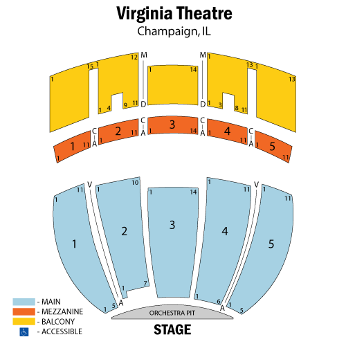 Virginia Theatre Champaign, IL Tickets, 2024 Event Schedule