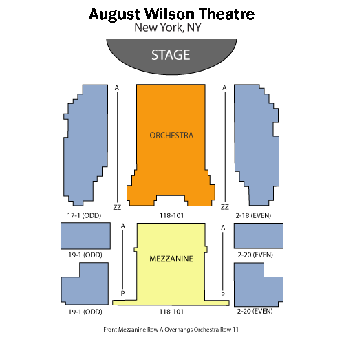 Wilson Theater Nyc Seating Chart