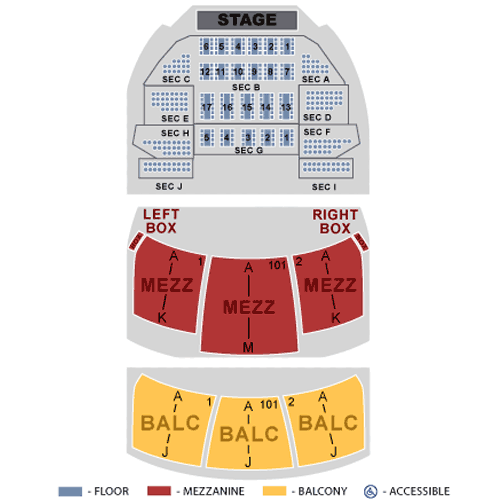 Wilbur Theater Seating Chart Ticketmaster