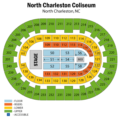 Everblades Seating Chart