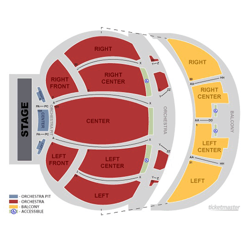 Tennessee Theatre Seating Chart Knoxville | Awesome Home