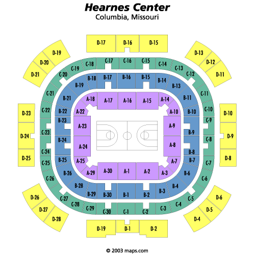 🗺 Seating chart
