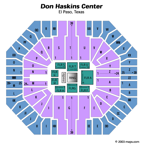 🗺 Seating chart