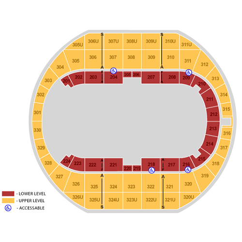 Von Braun Center Arena Seating Chart