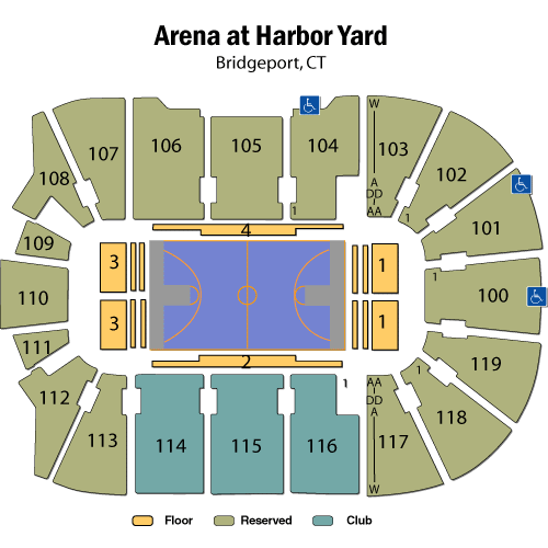 Webster Bank Arena Suite Seating Chart