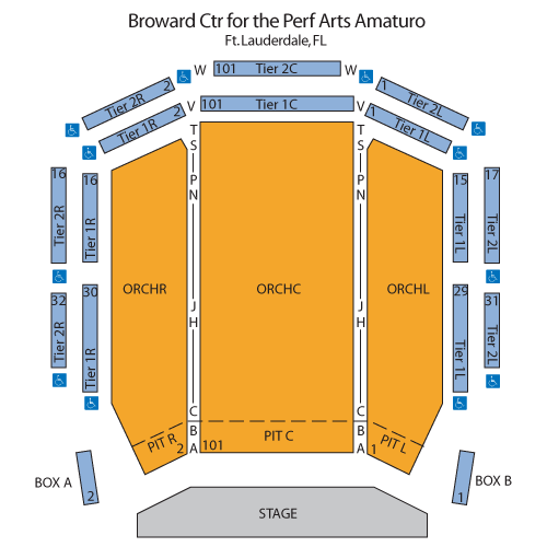 Broward Center Amaturo Seating Chart