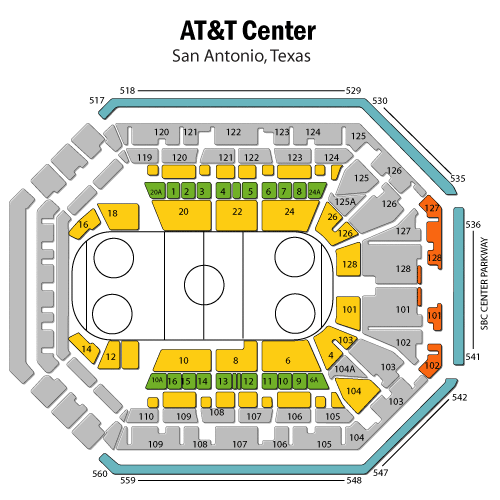 Admirals Seating Chart