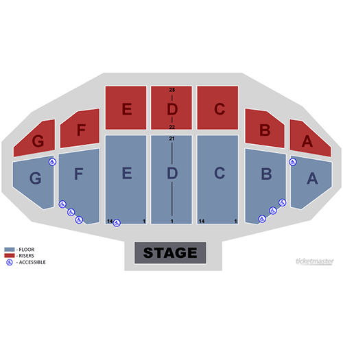 Silver Legacy Seating Chart