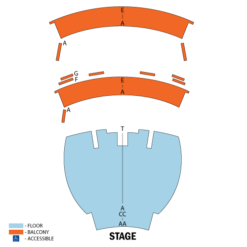 Theatre Maisonneuve/Place Des Arts Seatmap