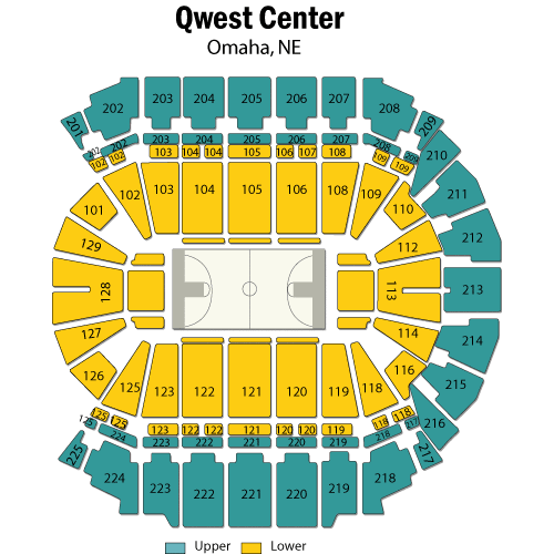 Chi Center Omaha Seating Chart